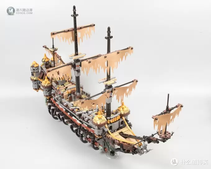 乘风破浪，幽魂残帆—LEGO 乐高 加勒比海盗 71042 沉默的玛丽号 评测