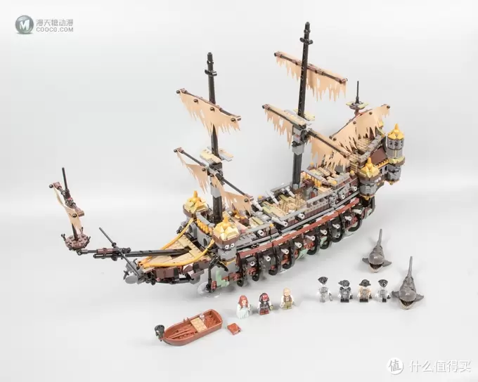 乘风破浪，幽魂残帆—LEGO 乐高 加勒比海盗 71042 沉默的玛丽号 评测