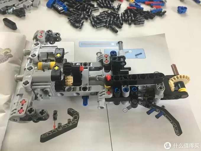 单反毁一生，LEGO穷三代 篇九十一：LEGO 乐高 Techinc 科技系列 42063 宝马 R 1200 GS Adventure摩托车