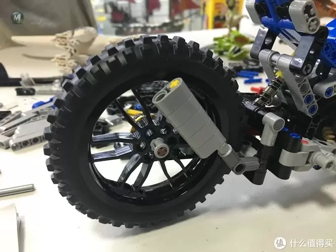 单反毁一生，LEGO穷三代 篇九十一：LEGO 乐高 Techinc 科技系列 42063 宝马 R 1200 GS Adventure摩托车