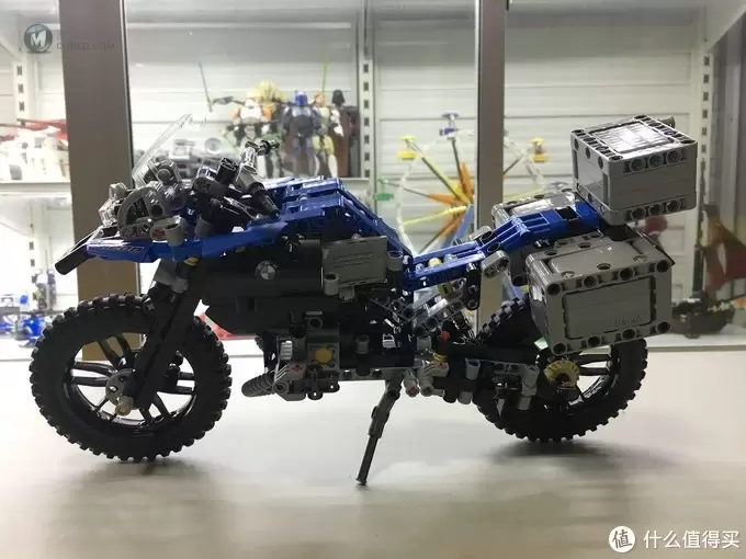 单反毁一生，LEGO穷三代 篇九十一：LEGO 乐高 Techinc 科技系列 42063 宝马 R 1200 GS Adventure摩托车