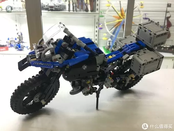 单反毁一生，LEGO穷三代 篇九十一：LEGO 乐高 Techinc 科技系列 42063 宝马 R 1200 GS Adventure摩托车