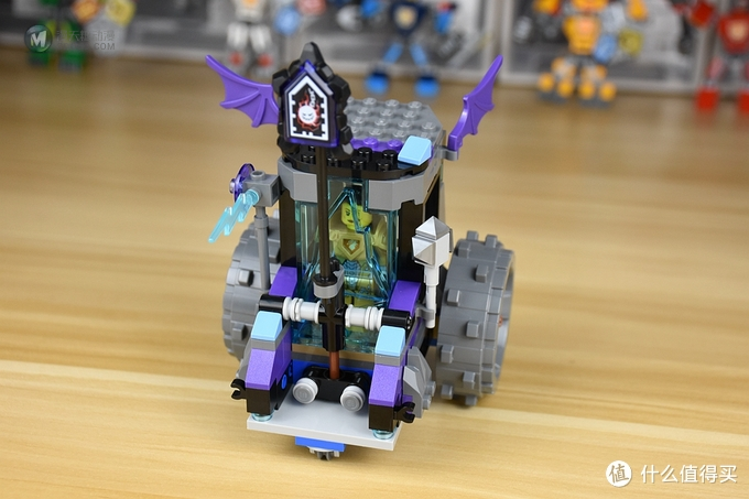 LEGO 乐高 Nexo Knights 篇十二：70349  雷电女巫的机关监狱战车 开箱