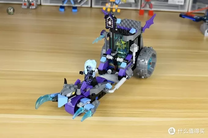 LEGO 乐高 Nexo Knights 篇十二：70349  雷电女巫的机关监狱战车 开箱