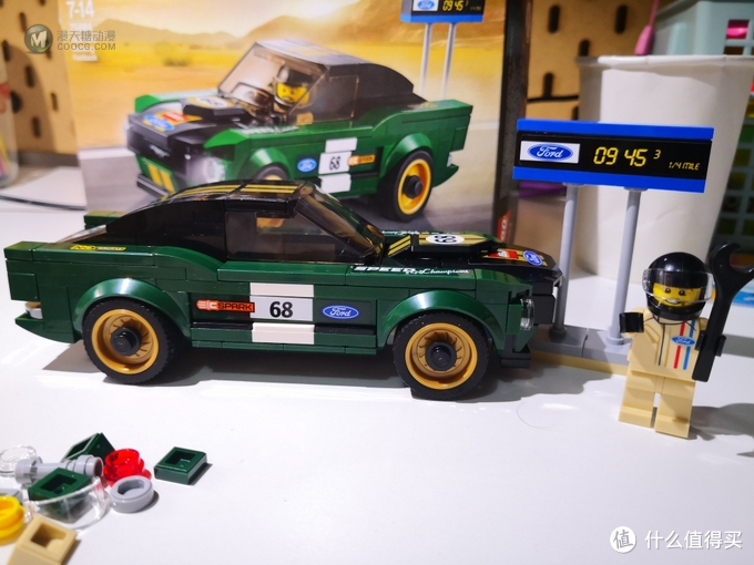 帅气的福特小车车！乐高 75884 乐高SPEED福特野马晒单