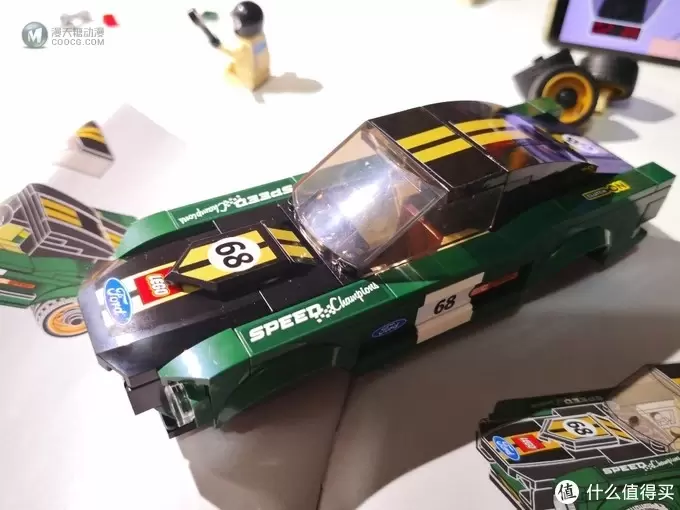 帅气的福特小车车！乐高 75884 乐高SPEED福特野马晒单