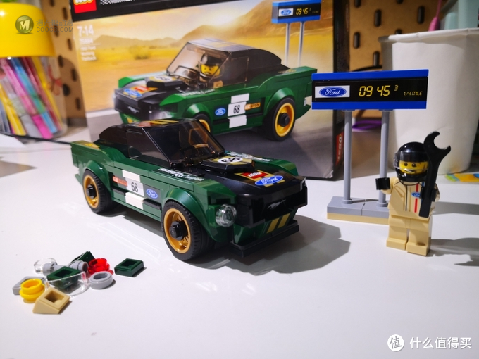 帅气的福特小车车！乐高 75884 乐高SPEED福特野马晒单