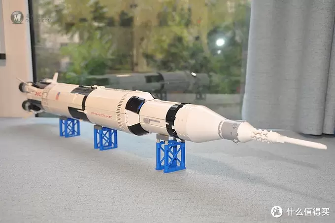 单反毁一生，LEGO穷三代 篇一百二十九：LEGO 乐高 ideas 21309 NASA 阿波罗计划 土星5号运载火箭