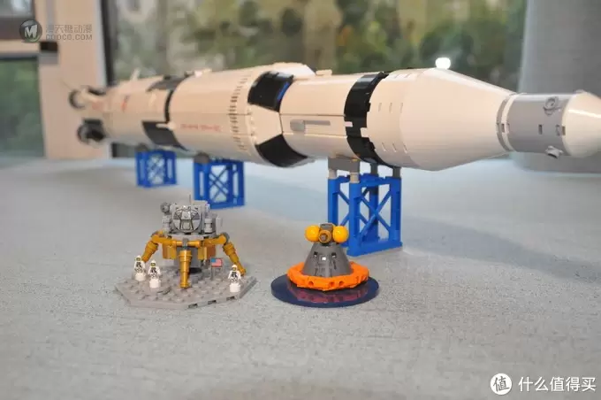 单反毁一生，LEGO穷三代 篇一百二十九：LEGO 乐高 ideas 21309 NASA 阿波罗计划 土星5号运载火箭