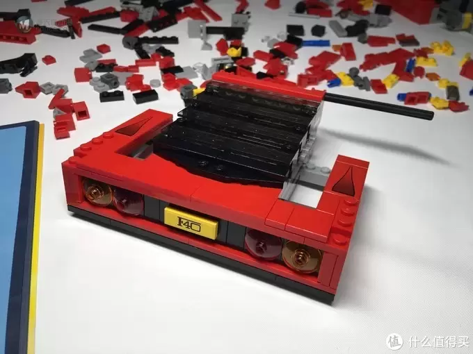 我的LEGO 篇九：还是为了那骚红色的情怀 -- LEGO 10248 F40 迟到的开箱