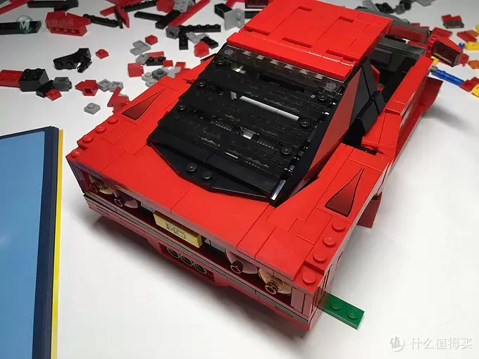 我的LEGO 篇九：还是为了那骚红色的情怀 -- LEGO 10248 F40 迟到的开箱