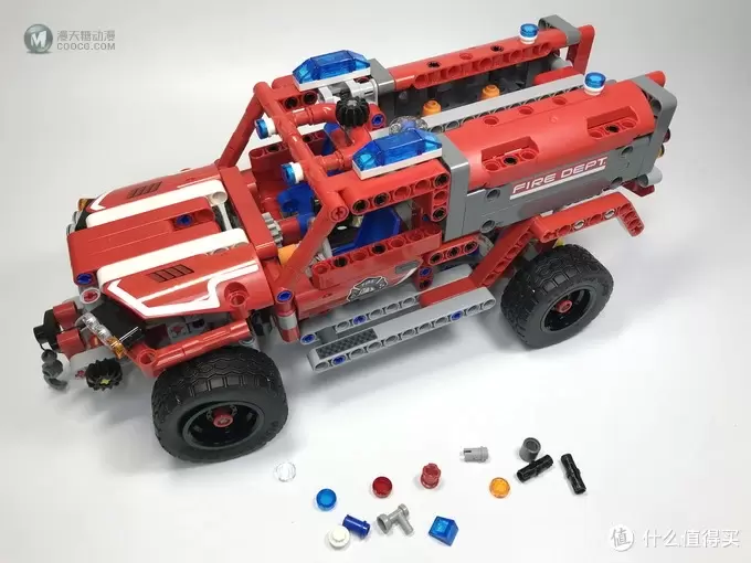 LEGO拼拼乐 篇五十二：LEGO 乐高 Technic 机械组 42075 紧急救援车