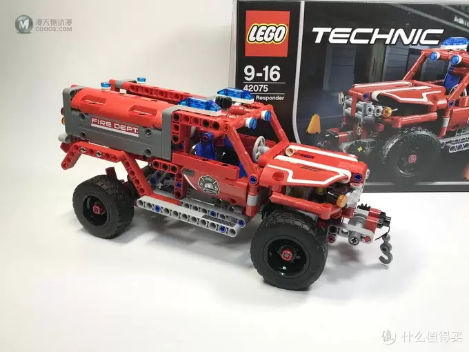 LEGO拼拼乐 篇五十二：LEGO 乐高 Technic 机械组 42075 紧急救援车