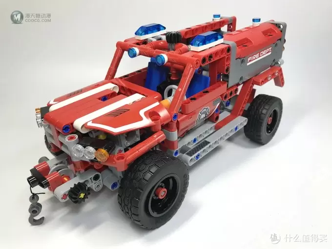 LEGO拼拼乐 篇五十二：LEGO 乐高 Technic 机械组 42075 紧急救援车