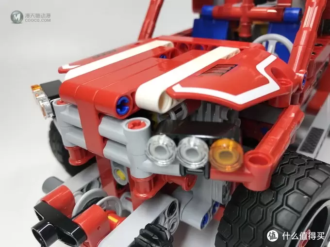 LEGO拼拼乐 篇五十二：LEGO 乐高 Technic 机械组 42075 紧急救援车