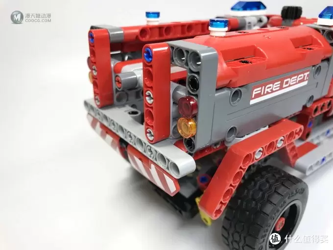 LEGO拼拼乐 篇五十二：LEGO 乐高 Technic 机械组 42075 紧急救援车