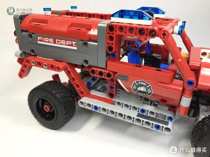 LEGO拼拼乐 篇五十二：LEGO 乐高 Technic 机械组 42075 紧急救援车