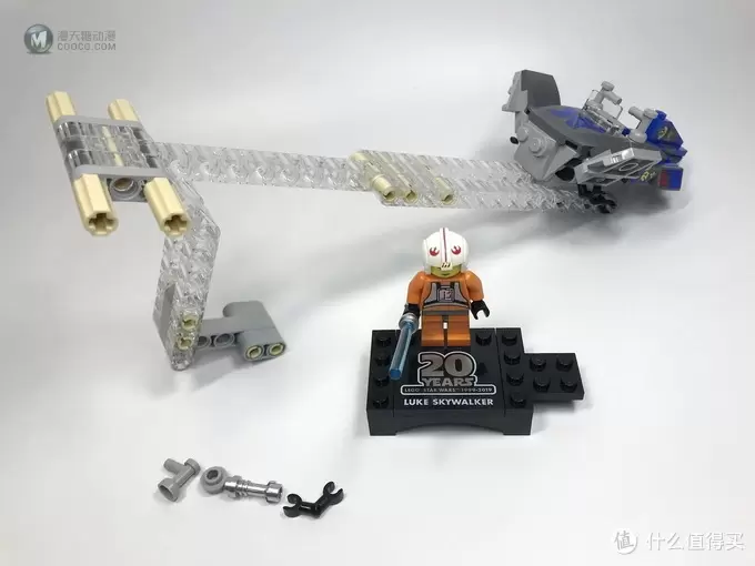 LEGO拼拼乐 篇二百八十三：20年后一家终团聚：星球大战 Star Wars系列 75258 飞梭赛车