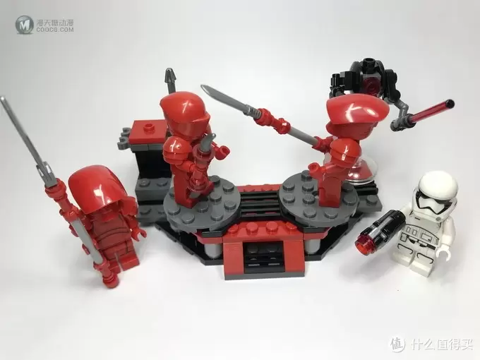 LEGO拼拼乐 篇五十三：一堆“小龙虾”：LEGO 乐高星球大战Star Wars 系列 菁英禁卫兵战斗套装