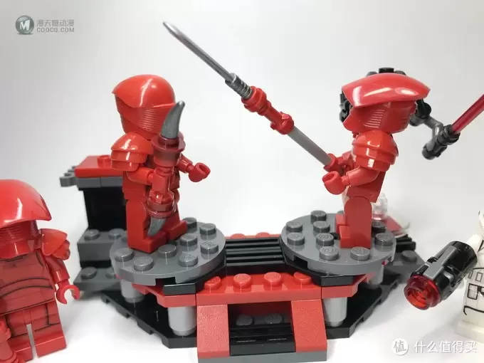 LEGO拼拼乐 篇五十三：一堆“小龙虾”：LEGO 乐高星球大战Star Wars 系列 菁英禁卫兵战斗套装