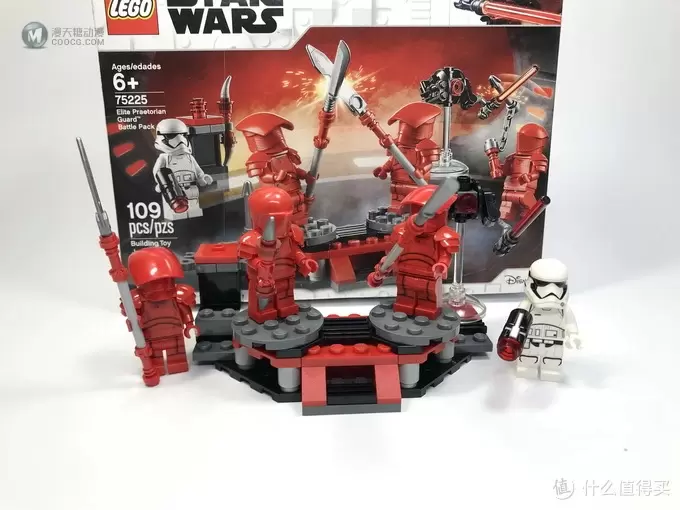 LEGO拼拼乐 篇五十三：一堆“小龙虾”：LEGO 乐高星球大战Star Wars 系列 菁英禁卫兵战斗套装