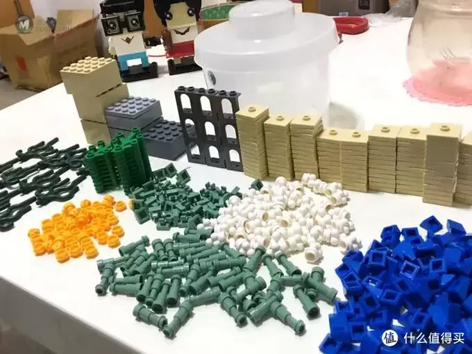 LEGO-LIFE 爱乐高,爱生活 篇一：我的一次零件墙装杯分享