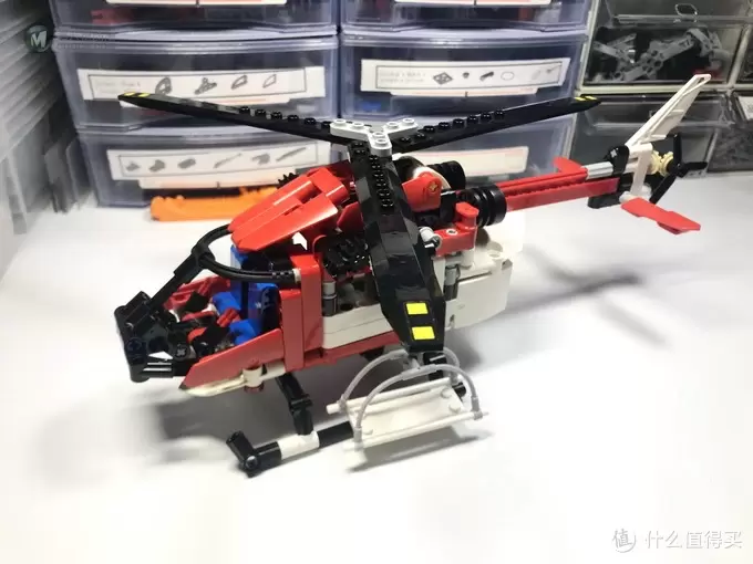 LEGO 乐高 拼拼乐 篇196：乐高还能这么拼提前享受2019年科技系列 42092 救援直升机