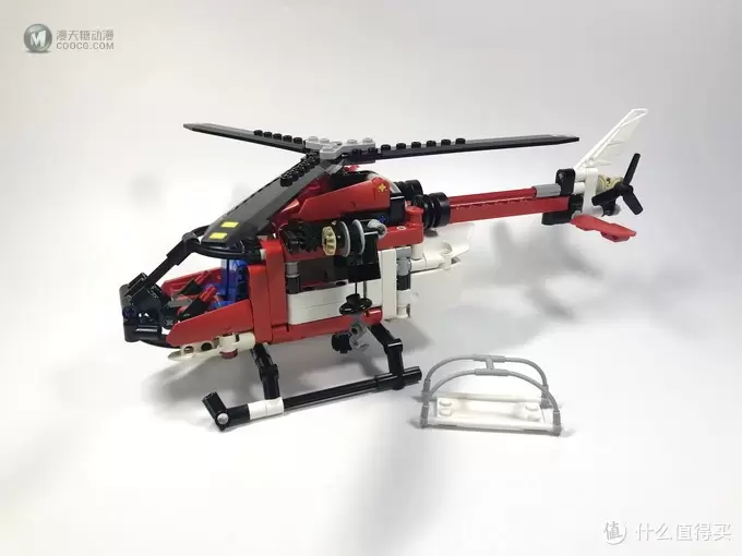 LEGO 乐高 拼拼乐 篇196：乐高还能这么拼提前享受2019年科技系列 42092 救援直升机