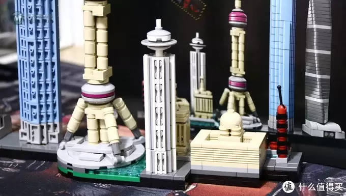 拼出城市记忆 Lego 乐高 建筑系列 21039 上海天际线