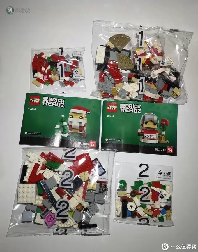 Merry Christmas—Lego Brickheadz 40274 方头仔