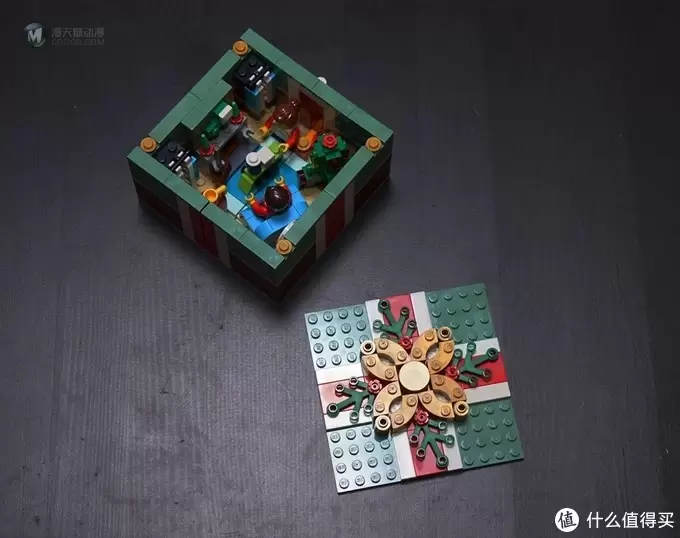 排骨猪玩具书房 篇二十：小身材 大味道—LEGO 乐高 40292 圣诞礼物盒