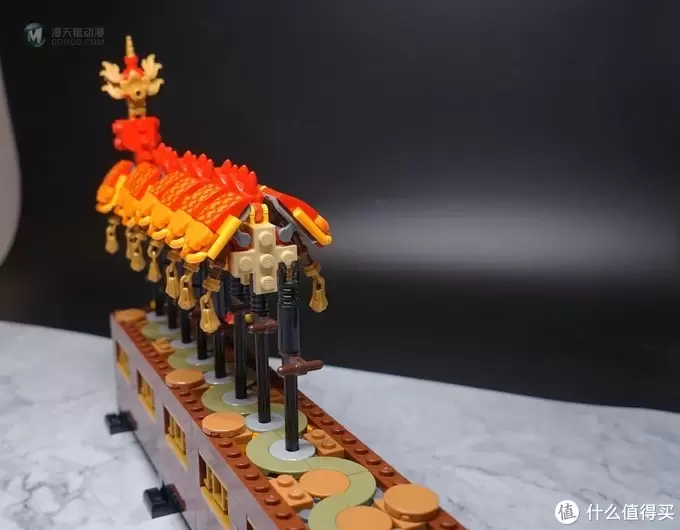 排骨猪玩具书房 篇二十一：Lego 80102  舞龙  开箱速报