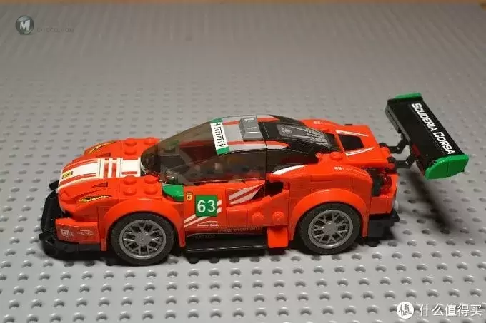 何以解忧，有我乐高 篇十三：LEGO乐高 Speed超级赛车 75886法拉利488