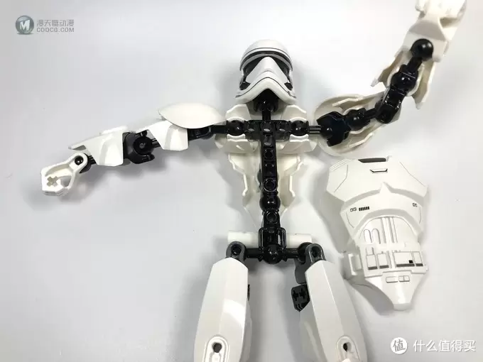 LEGO 乐高 拼拼乐 篇169：最佳摩托骑手 75114 第一秩序暴风兵 First Order Stormtrooper