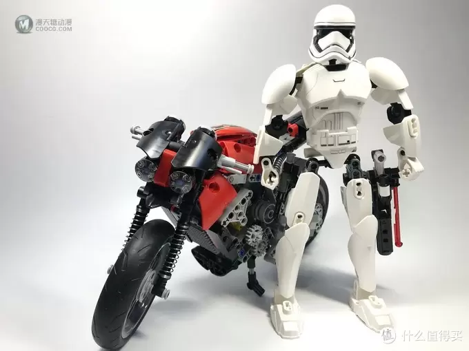 LEGO 乐高 拼拼乐 篇169：最佳摩托骑手 75114 第一秩序暴风兵 First Order Stormtrooper