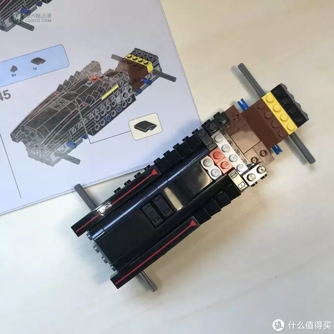 乐高这个大坑 篇五十九：LEGO 70905 bat moblie战车