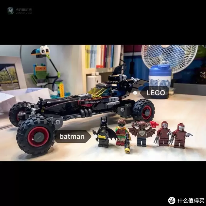 乐高这个大坑 篇五十九：LEGO 70905 bat moblie战车