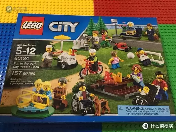 LEGO 乐高 60134 公园人仔包拼装晒物