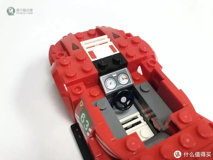 百元名车：LEGO 乐高 赛车系列 75886 法拉利488GT3 Scuderia Corsa车队