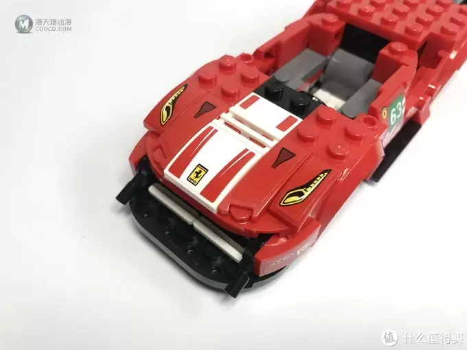 百元名车：LEGO 乐高 赛车系列 75886 法拉利488GT3 Scuderia Corsa车队