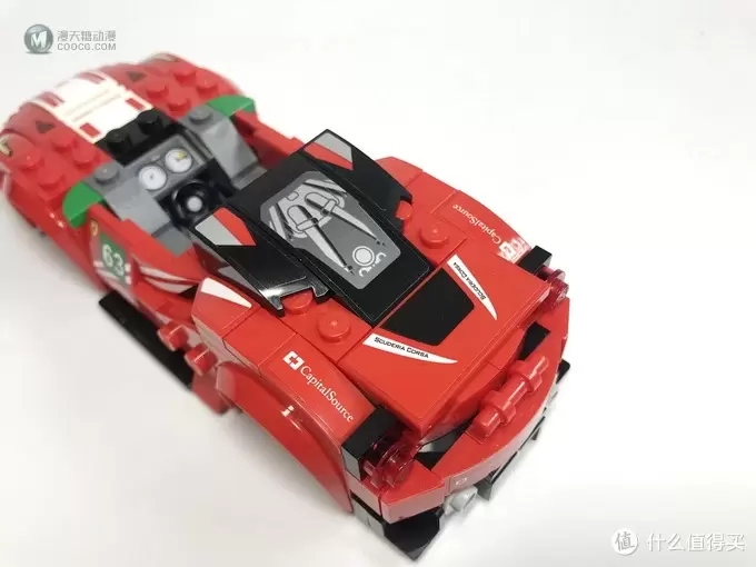 百元名车：LEGO 乐高 赛车系列 75886 法拉利488GT3 Scuderia Corsa车队