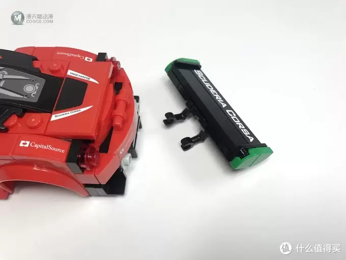 百元名车：LEGO 乐高 赛车系列 75886 法拉利488GT3 Scuderia Corsa车队