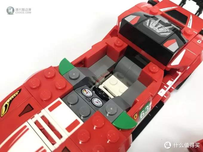 百元名车：LEGO 乐高 赛车系列 75886 法拉利488GT3 Scuderia Corsa车队