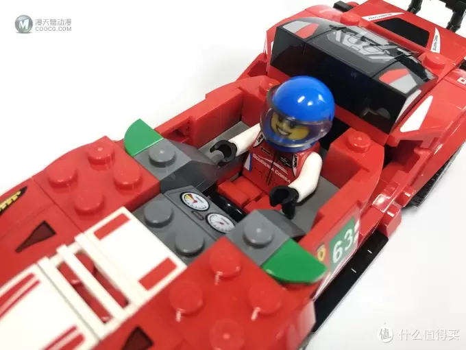 百元名车：LEGO 乐高 赛车系列 75886 法拉利488GT3 Scuderia Corsa车队