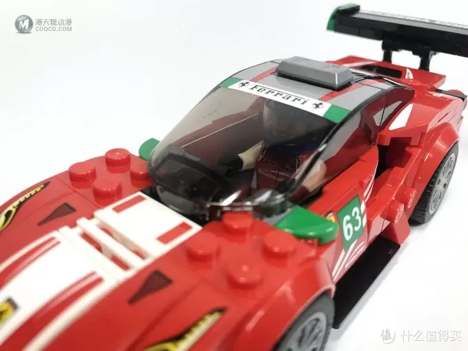 百元名车：LEGO 乐高 赛车系列 75886 法拉利488GT3 Scuderia Corsa车队