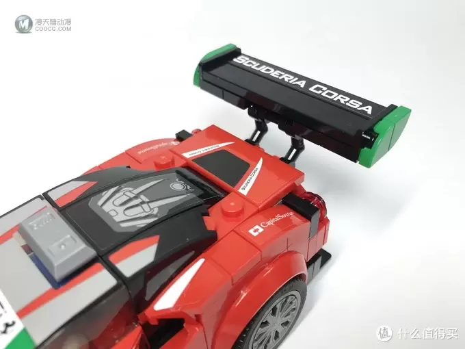 百元名车：LEGO 乐高 赛车系列 75886 法拉利488GT3 Scuderia Corsa车队