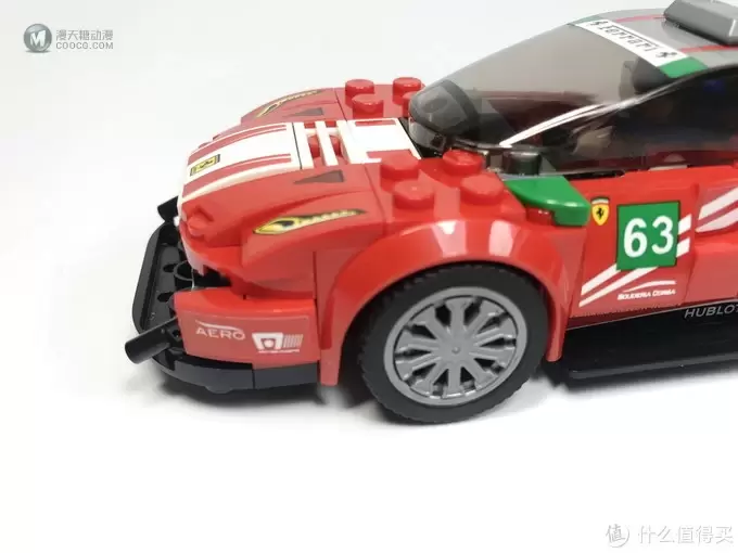 百元名车：LEGO 乐高 赛车系列 75886 法拉利488GT3 Scuderia Corsa车队