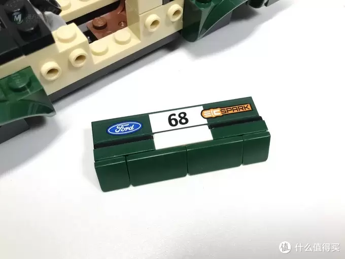 复古风的跑车：LEGO 乐高 Speed竞速赛车 75884 1968款福特野马