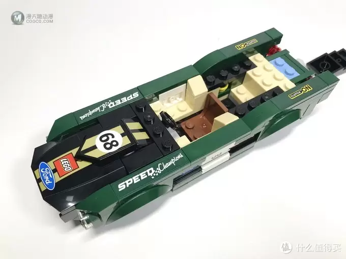 复古风的跑车：LEGO 乐高 Speed竞速赛车 75884 1968款福特野马