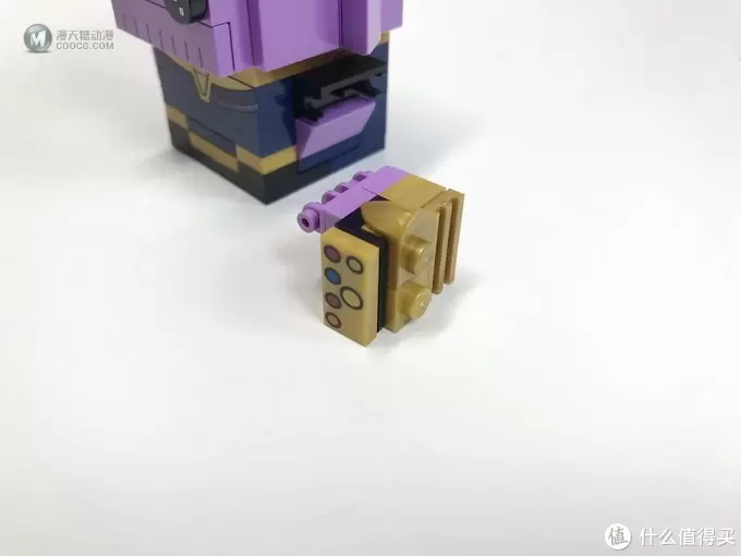 萌萌的大头：LEGO 乐高 41605 BrickHeadz Thanos 灭霸